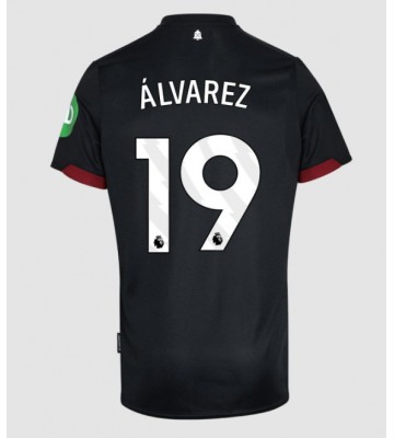 West Ham United Edson Alvarez #19 Udebanetrøje 2024-25 Kort ærmer